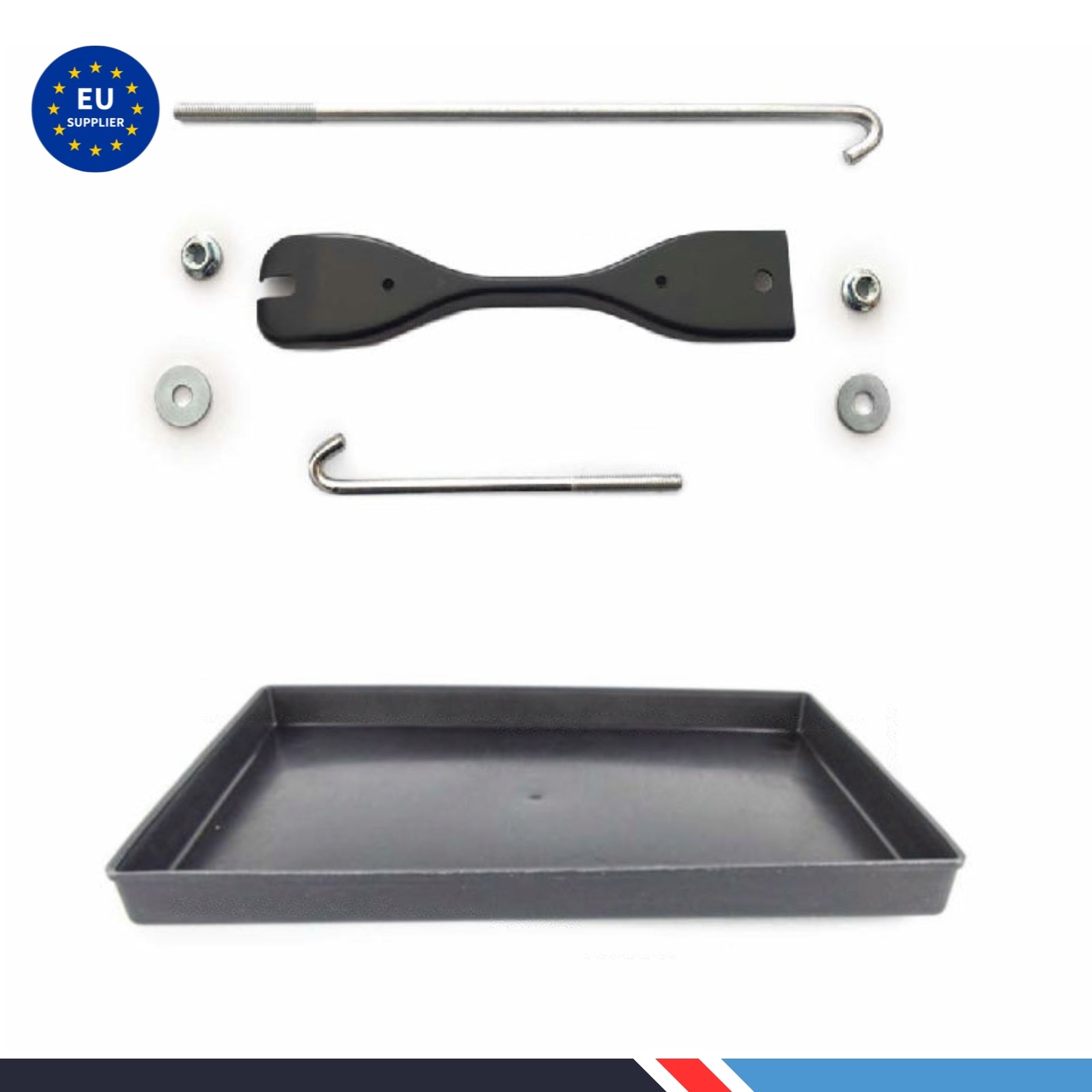 Suzuki Samurai Battery Holder Clamp & Tray Set