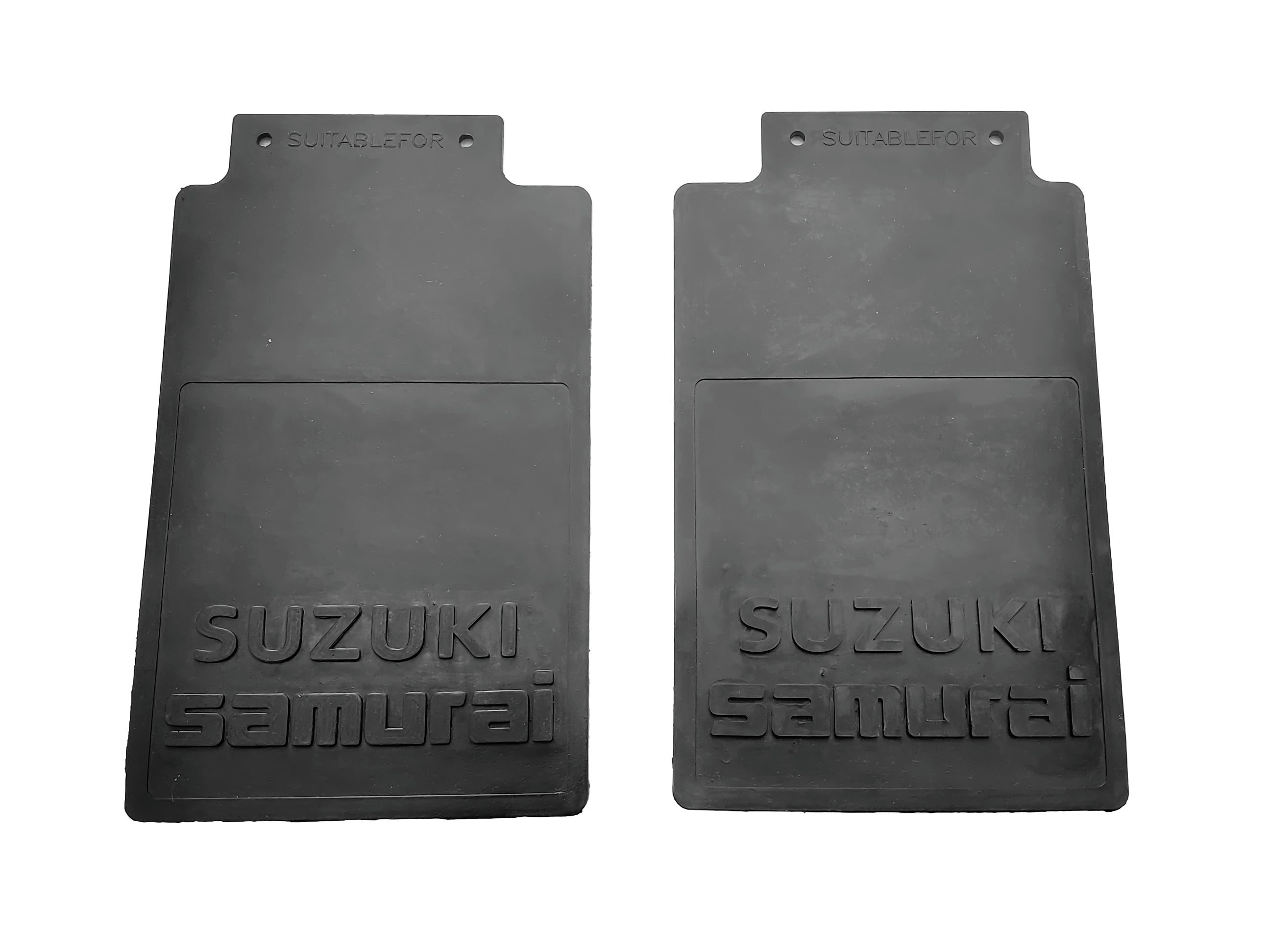 SUZUKI SAMURAI SJ410 SJ413 REAR MUD FLAP SET 2 PIECES ORIGINAL DESIGN