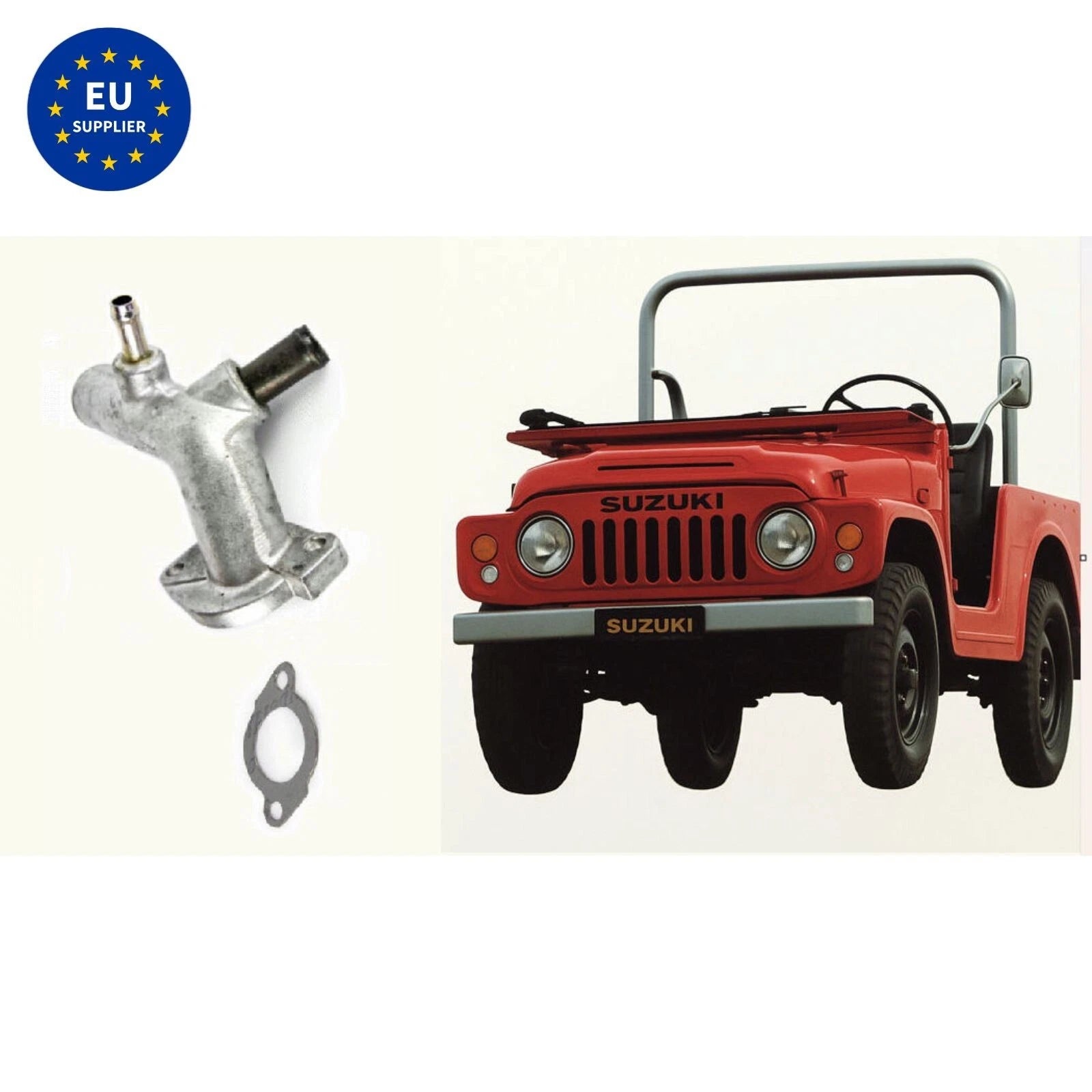 Suzuki LJ80 Water Inlet Pipe With Gasket
